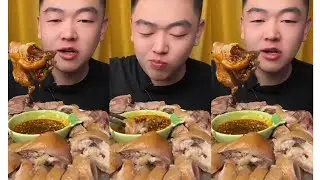 LONG-LOST GARLIC PORK KNUCKLE EATING