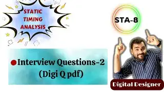 Setup time & Hold time Interview Questions || STA 8 || DigiQ @knowledgeunlimited