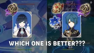 F2P Yelan Dmg Showcase Vs Xingqiu
