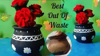 Pot Painting Ideas/Matka decoration ideas/ Room Decor ideas/ Plant Pots Ideas/Plant Pots Diy