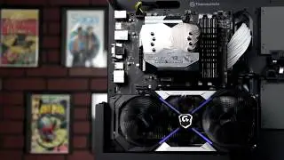 Thermaltake Core P5 build - i7 4790k+GTX 1080