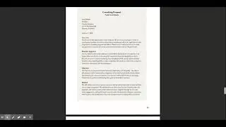 How to do the client proposal