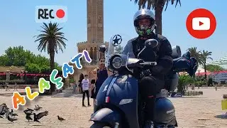 Arora Cappucino 125 ile istanbuldan izmire  ALAÇATI Bölüm 2 