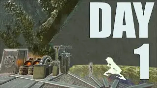 We Claimed Arks BEST Rathole Day 1... | ARK PvP