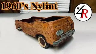DESTROYED 1960s Nylint Uhaul-[RESTORATION]