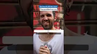 "They Grabbed Our Ass" = ? | Easy Greek #shorts