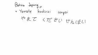 Arti dari Yamate Kudasai Senpai yang lagi viral saat ini adalah