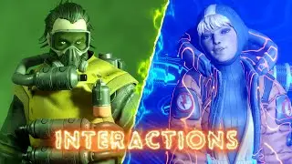 Apex Legends Caustic and Wattson Interactions with 3D Animations
