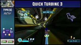 Security Corridor | Quick Turbine 3 | Sonic Riders Regravitifed Skip Tutorial