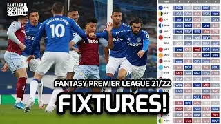 PREMIER LEAGUE 21/22 FIXTURES RELEASED! | Fantasy Premier League Tips 2021/22
