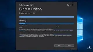 Install SQL Server 2017 Express Core Basic