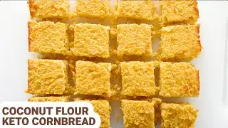 Coconut Flour Keto Cornbread