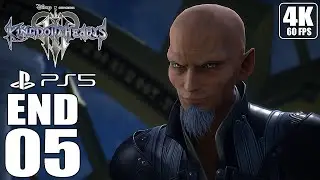 KINGDOM HEARTS 3 - Gameplay Walkhtrough - Part 05 END - PS5 4K 60 FPS