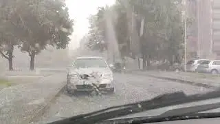 Extreme Hail Storm in Kaunas 2021.06.11