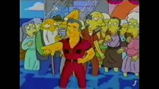 Jack LaLAnne Simpsons cameo