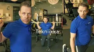 Golfarin fysiikkatreeni: Askelkyykky