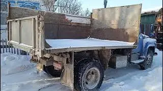 Рабочий день на ГАЗ-53. Везу солому