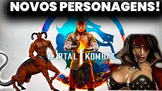 NOVOS PERSOGENS! ANUNCIADOS MORTAL KOMBAT 1