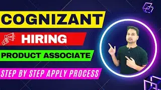 Cognizant Hiring FRESHERS | Product Associate | Mass Hiring #offcampusjobs #offcampusdrive