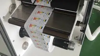 Vorey Roll to roll VD320III digital label die cutting machine