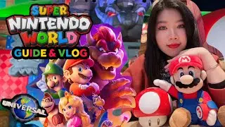 Guide to Super Nintendo World FULL TOUR \ Universal Studios Hollywood Vlog