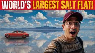 WORLD'S BIGGEST MIRROR | Uyuni Salt Flats, Bolivia 🇧🇴