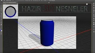 PHOTOSHOP 3D NESNE OLUŞTURMA AKTİF ETME