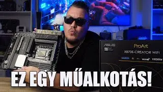 Ez az alaplap már műalkotás! ASUS ProArt X870E-CREATOR WIFI
