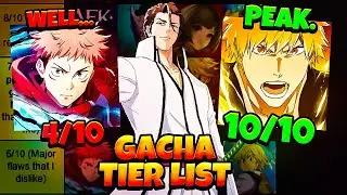 the truth - the most objective gacha tier list you will ever see