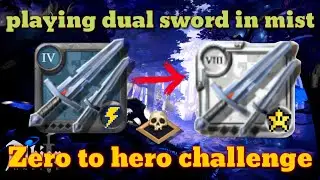 Zero to hero challenge: Dual sword edition in || Albion Online || first time try this challenge