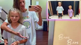 VLOG: Собрала немного клубники / Пропала Фрося / Окучила картошку / Покупка одежды для Насти и Элизы