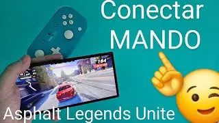 🚔📱🎮 Como CONECTAR un MANDO en ASPHALT LEGENDS UNITE PASO a PASO