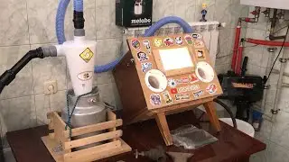 Мини пескоструйная камера