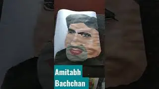 Amitabh Bachchan drawing . #amitabhbachchan #crazyxyz #mrbeast #bachchanpandey #shorts