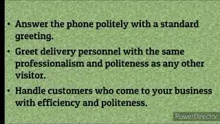 Learn Spoken English with Preethi| How to be the best Receptionist