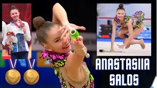 FIRST INDIVIDUAL WORLD MEDAL | Anastasiia Salos 2021 Clubs Difficulty