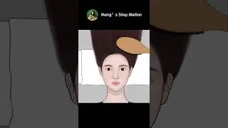 ASMR Relaxing Hair Brushing Animation and Scalp Scaling, Shampoo