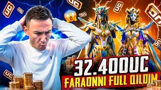 32.400UC OBUNACHIMGA FARAONNI FULL QILIB BERDIM | PUBG MOBILE OPEN CASE