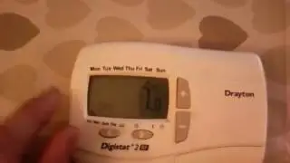 How to - Drayton digistat +2rf holiday mode turn off on
