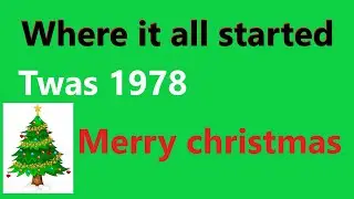 Where it all began..........and still today its continuing.