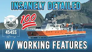 The Perfect Creation?! Detailed & Useful Vessel in Stormworks