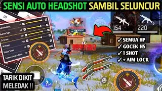 2026 AUTO HEADSHOT ALL HP ⚙️📲 HOW TO SET FF AUTO HEADSHOT SENSITIVITY & CONTROL SETTINGS
