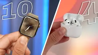 J'ai pris en main les nouveaux AirPods 4 et Apple Watch Series 10 !