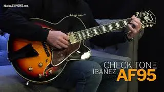 🎸 Chitarra semiacustica Ibanez AF95: proviamo quanto suona jazz