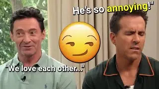 Ryan Reynolds and Hugh Jackman trolling each other for 12 minutes straight