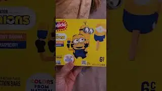 Minions Popsicle Ice Cream from Walmart