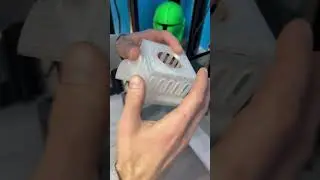 Кашпо для суккулента напечатанное на 3D-принтере, материал Pet-G #3dprinting #3dprint