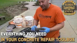 Everything You Need In Your Concrete Repair Toolbox