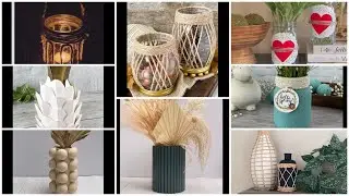DIY أفكار 💡 عندك برطمانات اصنعي اجمل ديكورات لبيتك بأقل تكلفة اصنعيها بنفسك #diy #craft #ideas #deco