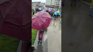Prayer for Ukraine.  Vancouver.  Washington